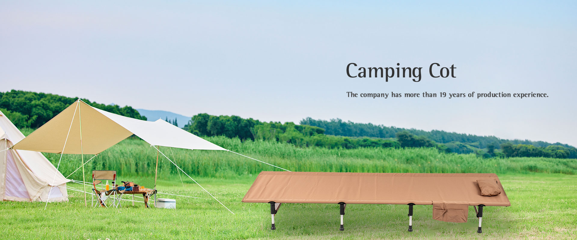 China Camping Cot ထုတ်လုပ်သူနှင့် တင်သွင်းသူ